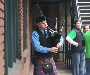 Chi Tex Irish Bagpiper